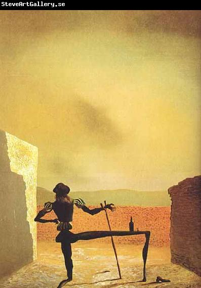salvadore dali The Ghost of Vermeer of Delft Which Can Be Used As a Table